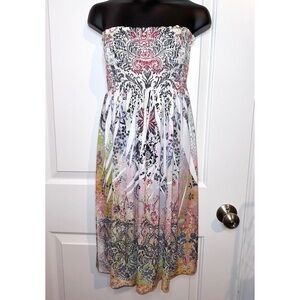 R. Rouge rhinestone dress